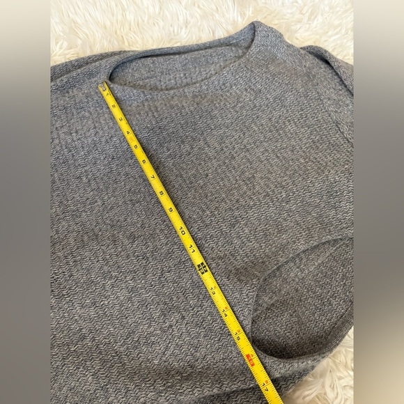 Ralph Lauren Collection Purple Label Shearling Fur Vest Cashmere Silk Sweater L - Picture 16 of 16